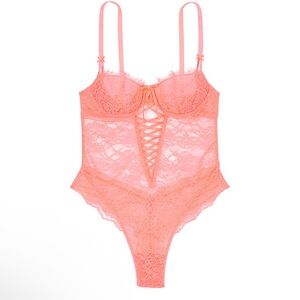 Victoria’s Secret very sexy wicked underlined lace teddy